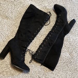 Charlotte Ruse Lace Up Boots